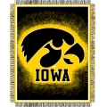 Iowa Hawkeyes NCAA College "Focus" 48" x 60" Triple Woven Jacquard Throw