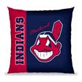 Cleveland Indians 27" Vertical Stitch Pillow