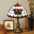 Washington Huskies NCAA College Stained Glass Tiffany Table Lamp
