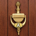 Appalachian State NCAA College Brass Door Knocker