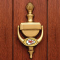 Kansas City Chiefs NFL Brass Door Knocker