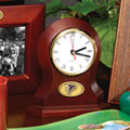 Atlanta Falcons NFL Brown Desk Clock