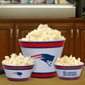 New England Patriots NFL Melamine 3 Bowl Serving Set