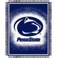 Penn State Nittany Lions NCAA College "Focus" 48" x 60" Triple Woven Jacquard Throw