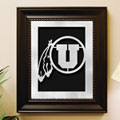 Utah Utes NCAA College Laser Cut Framed Logo Wall Art