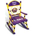 Louisiana State University Team Rocking Chair