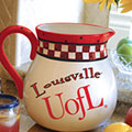 Louisville Cardinals NCAA College 14" Gameday Ceramic Chip and Dip Platter