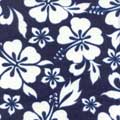 Hugger Comforter - Navy Hibiscus