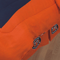 Auburn Tigers 100% Cotton Sateen Queen Bed Skirt - Orange