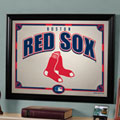 Boston Red Sox MLB Framed Glass Mirror