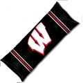 Wisconsin Badgers NCAA College 19" x 54" Body Pillow