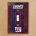 New York Giants NFL Art Glass Single Light Switch Plate Cover