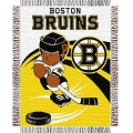 Boston Bruins NHL Baby 36" x 46" Triple Woven Jacquard Throw