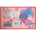 All Star Girls Rug (39" x 58")