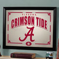 Alabama Crimson Tide NCAA College Framed Glass Mirror