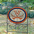 Virginia Cavaliers Cavs NCAA College Stained Glass Outdoor Yard Sign