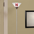 Nebraska Huskers NCAA College Torchiere Floor Lamp