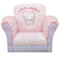 Hello Kitty Upholstered Rocking Chair
