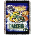 Green Bay Packers NFL "Home Field Advantage" 48" x 60" Tapestry Throw