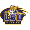 LSU Resized Logo Fathead NCAA Wall Graphic