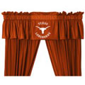 Texas Longhorns Locker Room Window Drapes