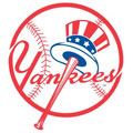 New York Yankees Resized Logo Fathead MLB Wall Graphic