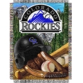 Colorado Rockies MLB "Home Field Advantage" 48" x 60" Tapestry Throw