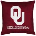 Oklahoma Sooners Locker Room Toss Pillow