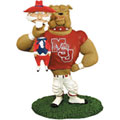 Mississippi State Bulldogs NCAA College Rivalry Mascot Figurine