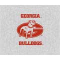 UGA University of Georgia Bulldogs "Property Of" Blanket / Throw