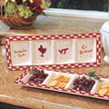 Virginia Tech Hokies NCAA College Gameday Ceramic Relish Tray