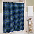 John Deere Plaid Shower Curtain