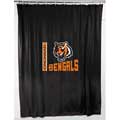 Cincinnati Bengals Locker Room Shower Curtain