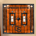 Oregon State Beavers NCAA College Art Glass Double Light Switch Plate Cover