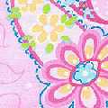 Go Girl !  Pillow Case - Paisley