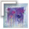 Anemone Square - Framed Canvas