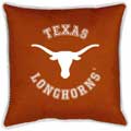 Texas Longhorns Side Lines Toss Pillow