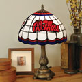 Mississippi Ole Miss Rebels NCAA College Stained Glass Tiffany Table Lamp
