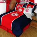 Boston Red Sox MLB Microsuede Comforter / Sheet Set