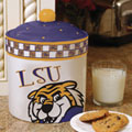LSU Louisiana State Tigers NCAA College Gameday Ceramic Cookie Jar