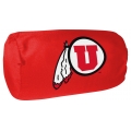 Utah Utes NCAA College 14" x 8" Beaded Spandex Bolster Pillow
