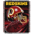 Washington Redskins NFL "Spiral" 48" x 60" Triple Woven Jacquard Throw