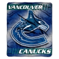 Vancouver Canucks NHL Micro Raschel Blanket 50" x 60"