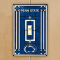 Penn State Nittany Lions NCAA College Art Glass Single Light Switch Plate Cover