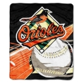 Baltimore Orioles MLB "Big Stick" 50" x 60" Super Plush Throw