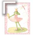 Lilly Pad Princess - Framed Canvas