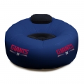 New York Giants NFL Vinyl Inflatable Chair w/ faux suede cushions