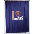 Chicago Bears Locker Room Shower Curtain