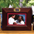 New York Giants NFL 8" x 10" Brown Horizontal Picture Frame