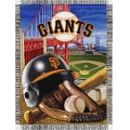 San Francisco Giants MLB "Home Field Advantage" 48" x 60" Tapestry Throw